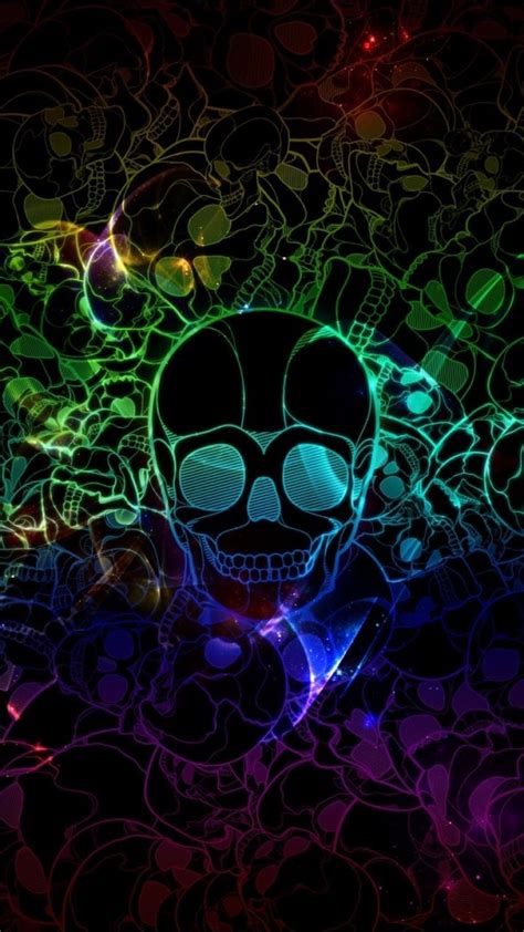 Trippy Skull Wallpapers Top Free Trippy Skull Backgrounds