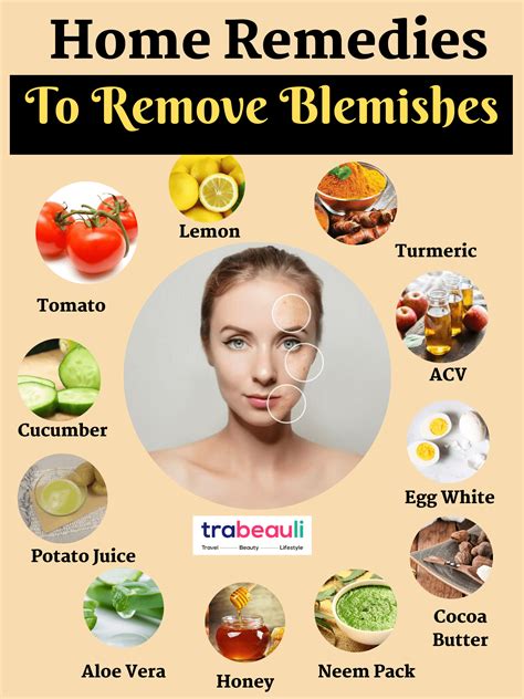 How To Get Rid Of Blemishes At Home Home Remedies Trabeauli Oily