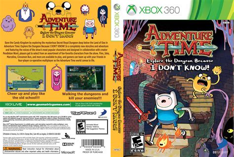 Adventure Time Explore Dungeon Because I Dont Know Xbox360 S0933