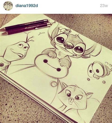 Dibujos A Lapiz Tumblr Disney Esboços Disney Desenhos A Lápis Da