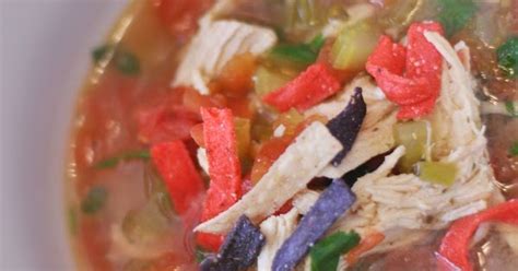 Housewife Eclectic Chicken Lime Tortilla Soup