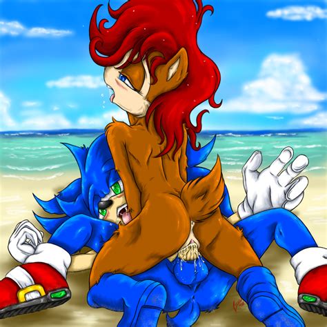 Archie Comics Beach Furry Gloves Highres No Humans Nude Penis Pussy
