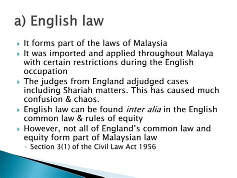 The common law in so far as it is in operation in. PPT - LAW & SOCIETY LAF 2113 Basic Legal Concept ...