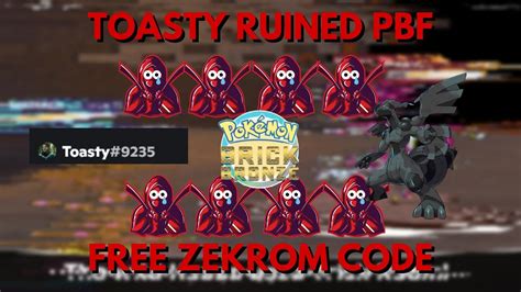 TOASTY RUINS PROJECT BRONZE FOREVER WITH FREE ZEKROM CODE Pokemon