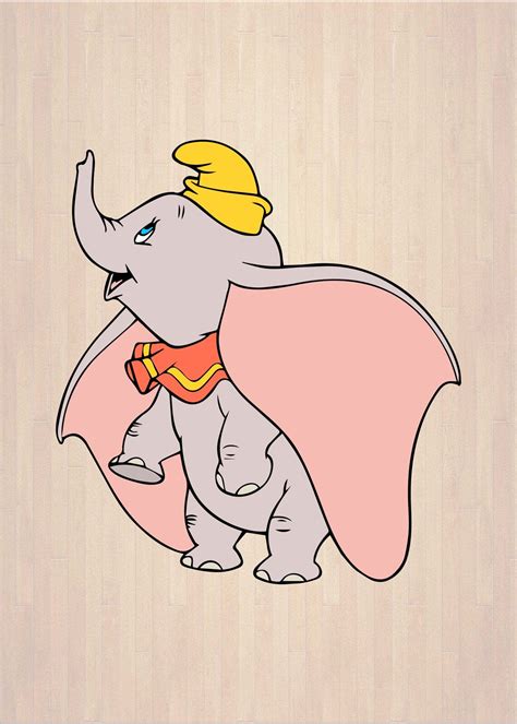 Dumbo Svg Cartoon Vector For Shirts Vinyl Cutting 016 Svg Etsy