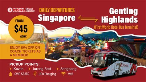 Direct Bus From Singapore To Genting Kkkl Travel Tours