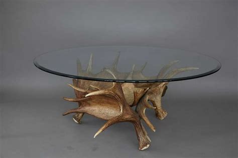 For a woodsy or mountain retreat, we love the. Moose Antler Coffee Table at 1stdibs