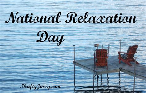 August 15th Celebrates National Relaxation Day Urban Socialites Nj