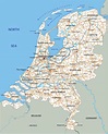 Free Printable Map Of Netherlands - Printable Form, Templates and Letter