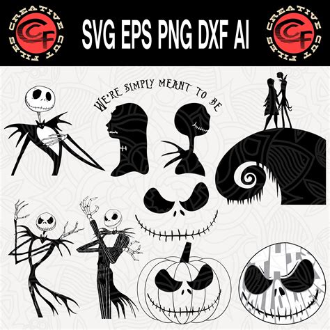 Free Svg Jack Nightmare Before Christmas Svg Free 20567 File For Free