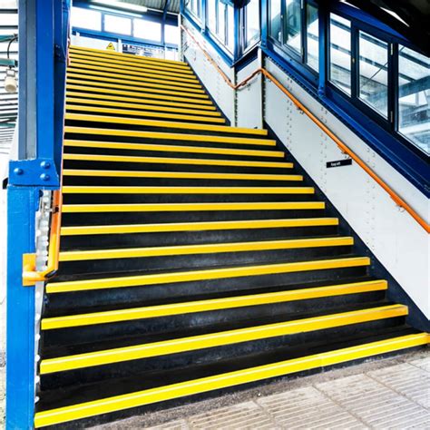 Industrial Grp Anti Slip Stair Tread Cover Quantick Safety Systems