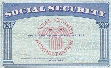 social security card social security   working