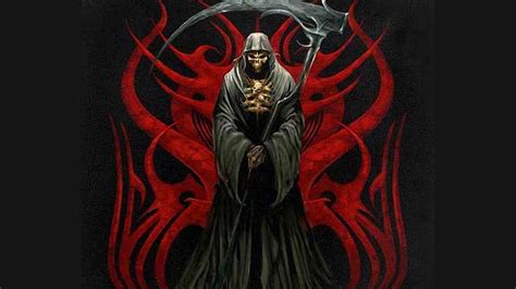 Wallpaper Illustration Demon Grim Reaper Wing Fictional Character