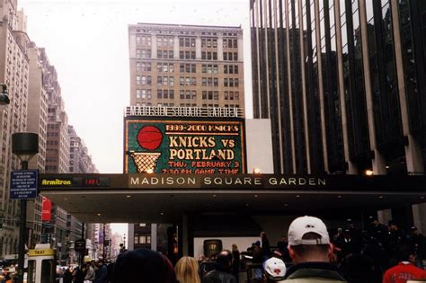 Nyc Madison Square Garden Marquee A Photo On Flickriver