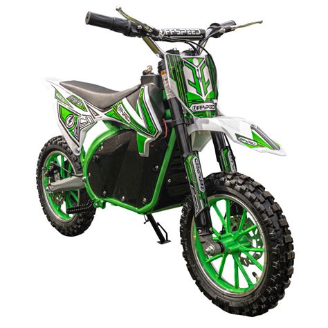 Offspeed Lithium 500w 36v Electric Mini Dirt Bike Green Offspeed