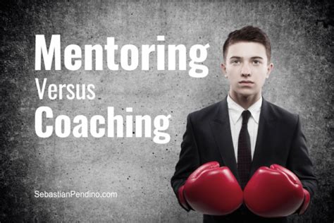 Las 7 Diferencias Entre Coaching Y Mentoring Sebastián Pendino