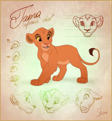 Tama Reference Sheet By Emilyjayowens On Deviantart Lion King Story