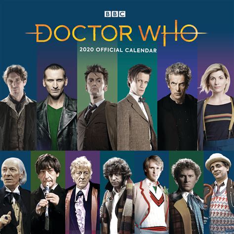 Buy Doctor Who 2020 Mini Wall Calendar At Mighty Ape Nz