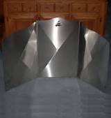 Pictures of Wood Stove Heat Shield Freestanding