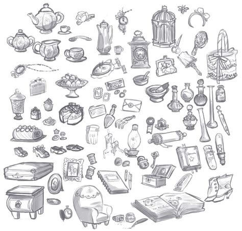 The Blind Springs Blog I Drew A Bunch Of Random Items And They Are