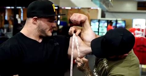 Nick Walker Measures His Freakishly Huge Biceps Fitness Volt