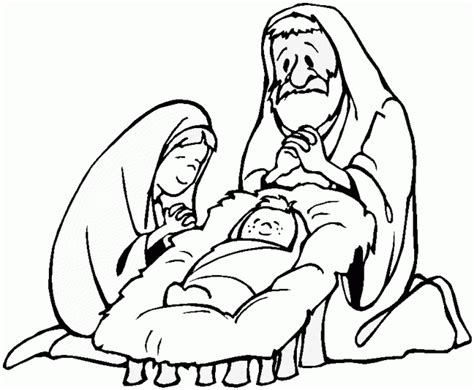 Baby Jesus Coloring Pages Best Coloring Pages For Kids