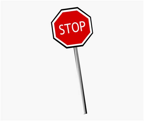Stop Sign Png Image Cartoon Stop Sign Clip Art Transparent Png Kindpng