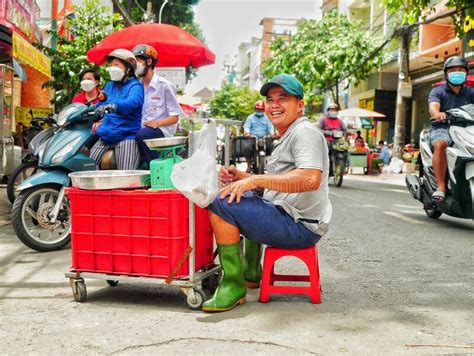Street Photography And Street Food In Vietnam South East Asia Editorial Stock Image Image Of