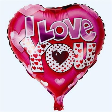 Mytex 18 Inch I Love You Heart Shape Multi Hearts Balloon From