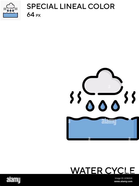 Water Cycle Simple Vector Icon Water Cycle Icons For Your Business