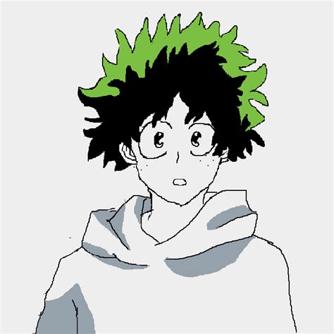 Pixilart Deku Base By Momoyaoyorozu