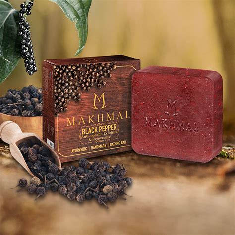 Makhmal Black Pepper Ayurvedic Handmade Bathing Soap 100 G Buy Makhmal