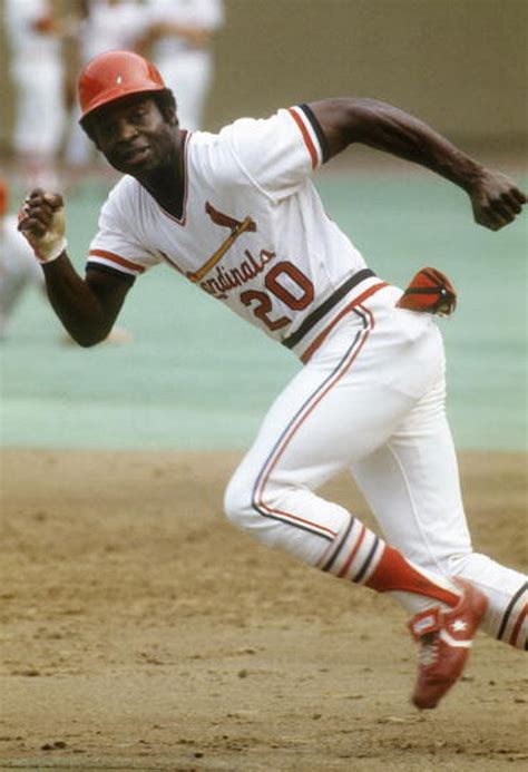 Lou Brock St Louis Cardinals ショウジョウコウカンチョウ 野球選手 野球