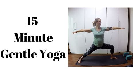 Our team of experienced yoga instructors will guide you in an hour. 15 Min Gentle Yoga - Prenatal Yoga- Beginner Yoga - YouTube