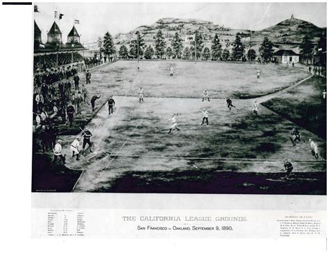 Recreation Grounds And Park San Franciscos First Ballparks