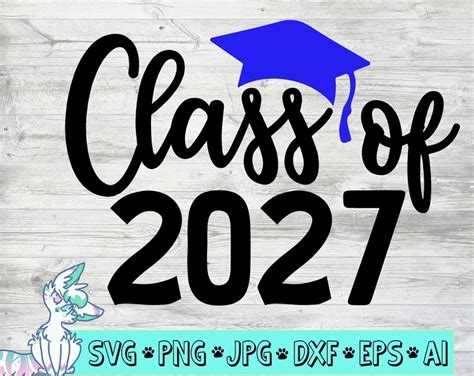 Class Of 2027 Svg Shirt Design Kindergarten Graduation Svg Etsy