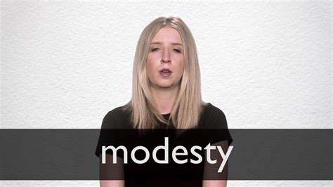 How To Pronounce Modesty In British English Youtube