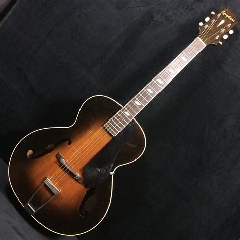 1947 Epiphone Vintage Blackstone Carved Archtop 56736 Guitars N Jazz