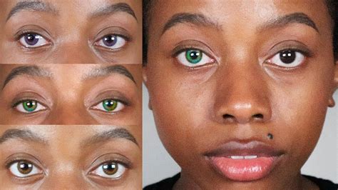 Beginner Friendly Realistic Coloured Contacts For Dark Brown Eyes Ttdeye Youtube