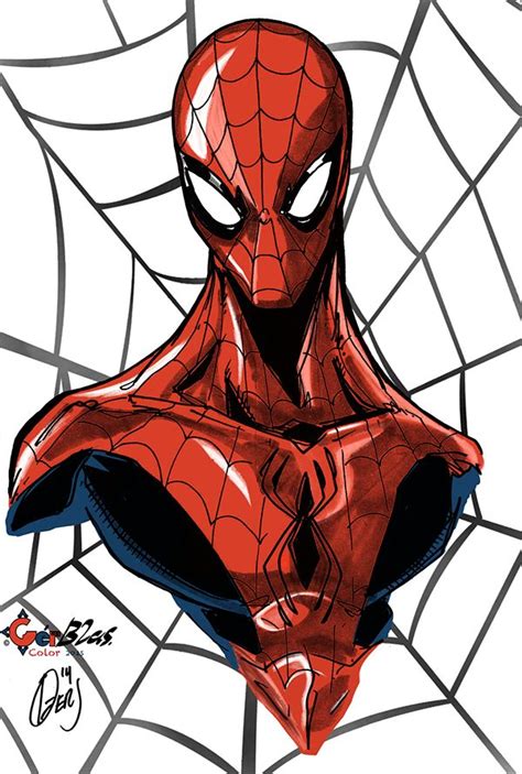 Spiderman Ilustration On Behance Visit To Grab An Amazing Super Hero