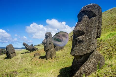 My Oh Moai Blank Template Imgflip