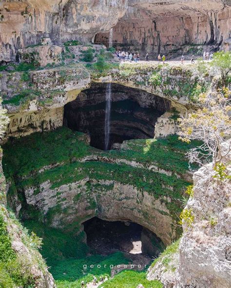 Baatara Gorge Waterfall Tannourine Lebanon 🇱🇧 Tannourine