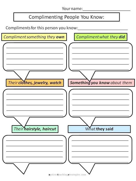 Social Skills Training For Adults Worksheets