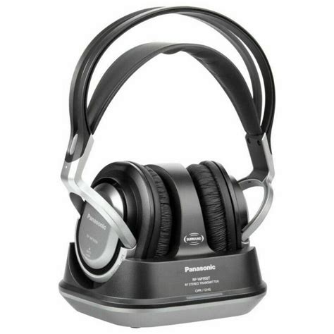 Whether it's crisp sound quality, effortlessly effective anc or its long battery. Panasonic RPWF950EBS│Wireless│Cordless│Over Ear Headphones ...