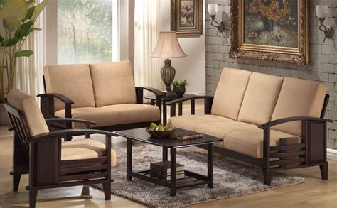 39d x 42h x 86w. Whoosh Wooden Sofa Set | Plus65 Furniture
