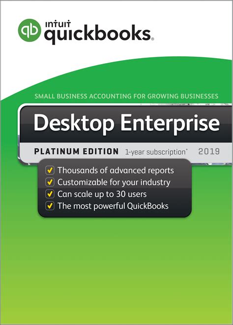 Learning quickbooks enterprise manufacturing (v21 complete tutorial). QuickBooks Enterprise 2019 - Platinum - 10 User (1 year ...