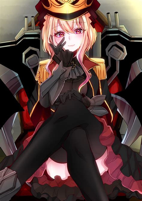 Safebooru 1girl Absurdres Alternate Costume Black Gloves Black Headwear Black Legwear Blonde