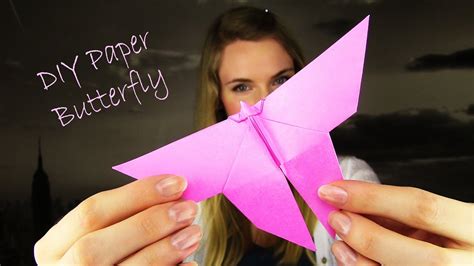Diy Origami Butterfly Room Decor Youtube