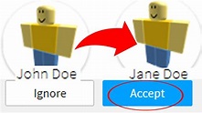 I JUST ADDED JOHN DOE and JANE DOE Accounts in ROBLOX - YouTube