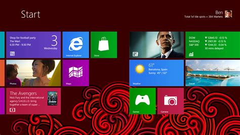 Windows 8 Start Background On Behance